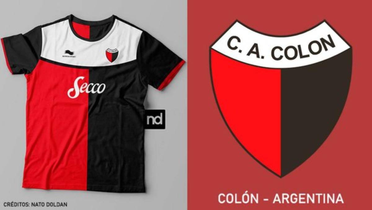 ¿Cómo serían? Las espectaculares camisas de fútbol inspiradas en el escudo del club