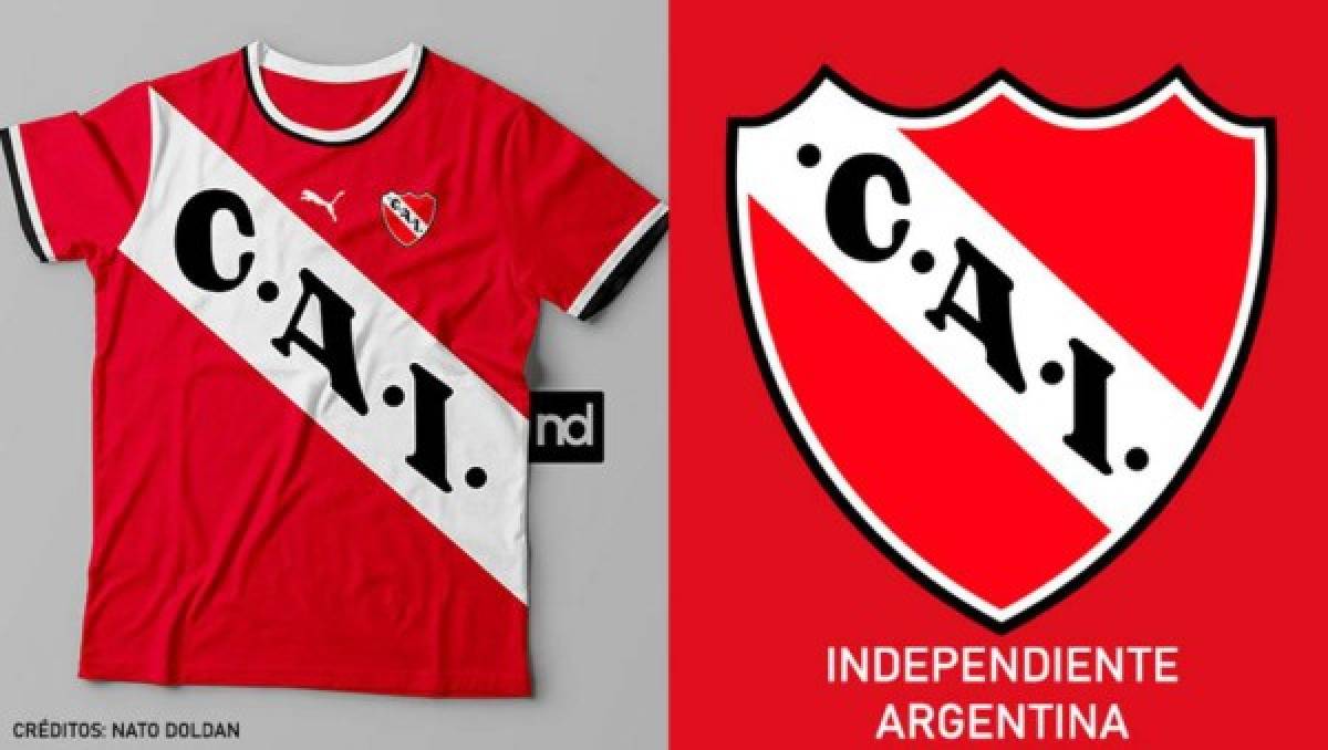 ¿Cómo serían? Las espectaculares camisas de fútbol inspiradas en el escudo del club