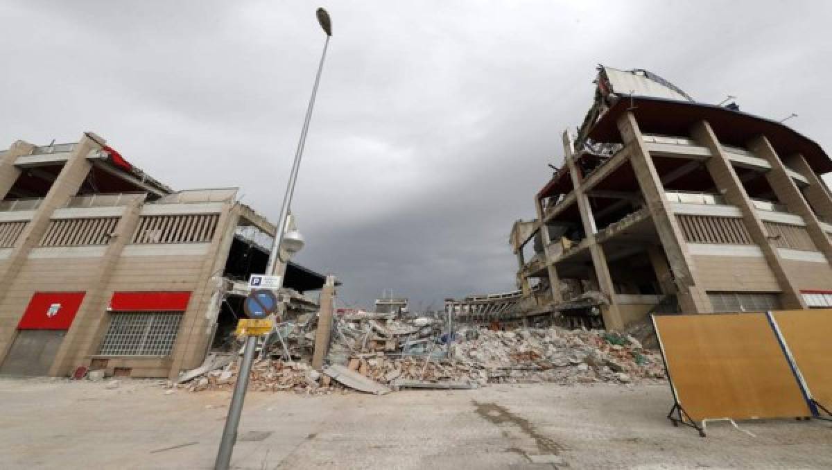 Nuevas y dolorosas fotos: Así avanza la demolición del estadio Vicente Calderón