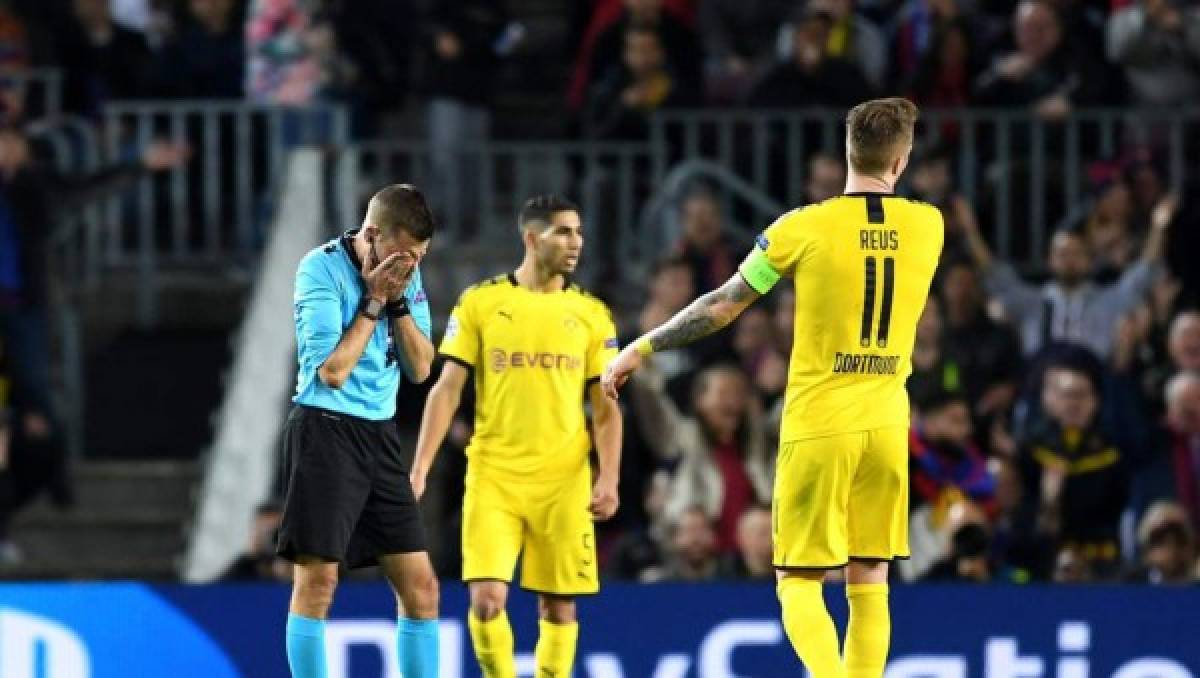 Fotos: El llanto de Dembélé, pelotazo al árbitro de Suárez y Messi fingiendo falta penal