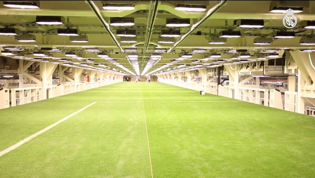 ¡Impresionante y de primer mundo! Así es el espectacular césped retráctil del nuevo Santiago Bernabéu, casa del Real Madrid