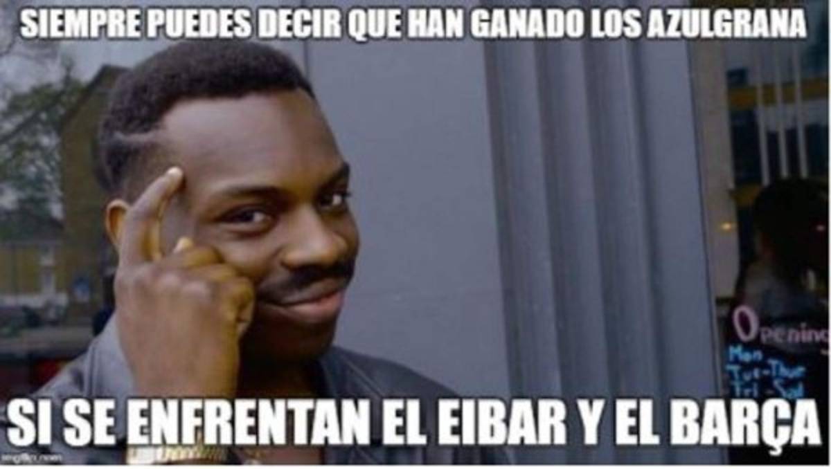 No perdonan al Madrid: Los divertidos memes del triunfo del Barcelona sobre el Eibar