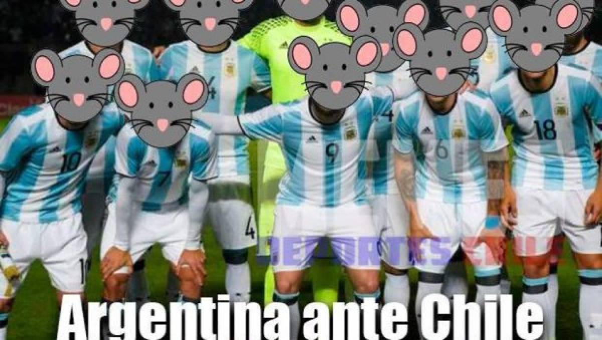 Los memes de la goleada de Brasil y del sufrido triunfo de Argentina
