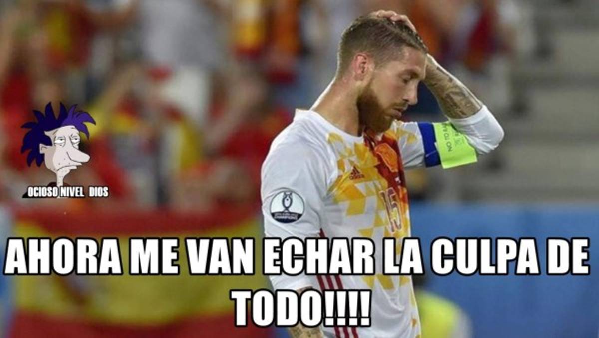 ¡No perdonan! Piqué protagoniza los memes tras la eliminación de España