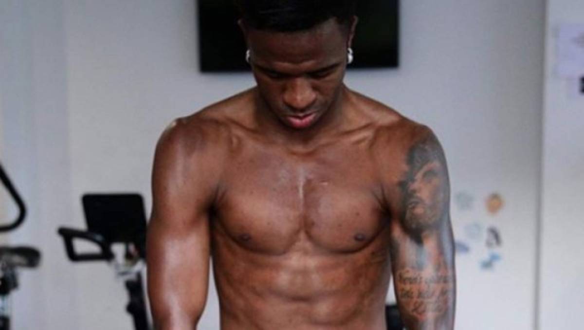 Vinicus copia y se transforma: La increíble rutina de entrenamiento del brasileño a lo Cristiano Ronaldo