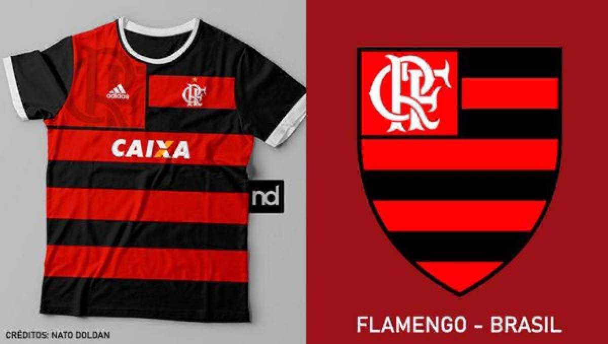 ¿Cómo serían? Las espectaculares camisas de fútbol inspiradas en el escudo del club