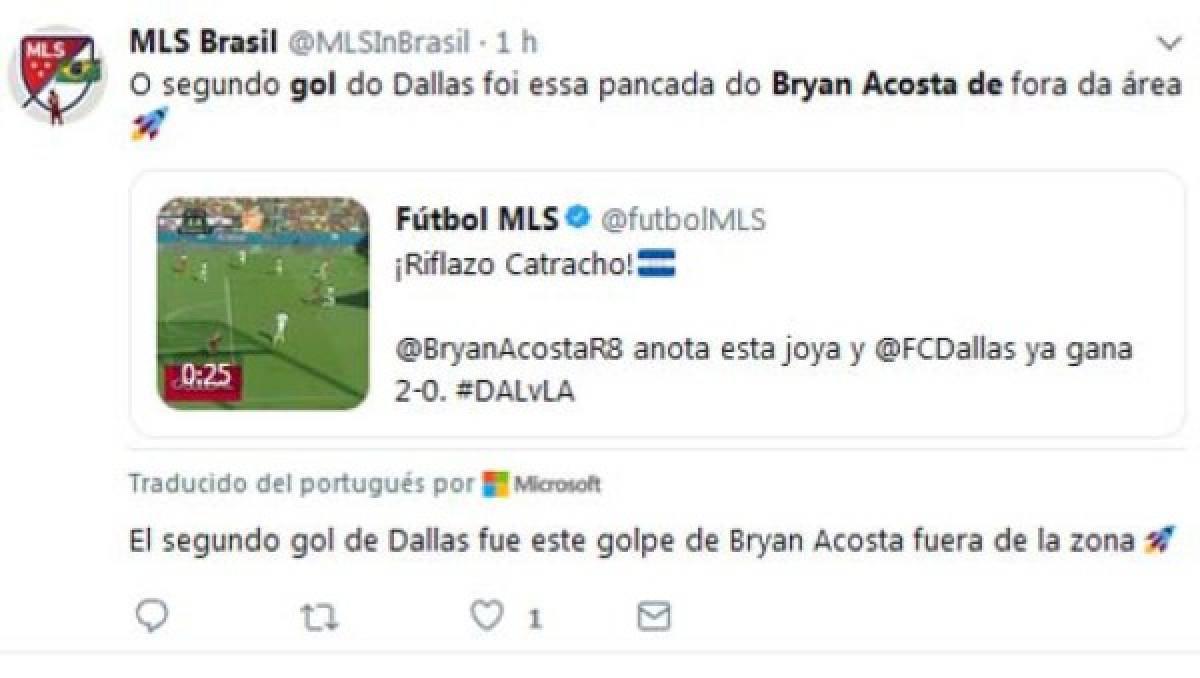 Deslumbra: Así reacciona la prensa internacional tras golazo de Bryan Acosta