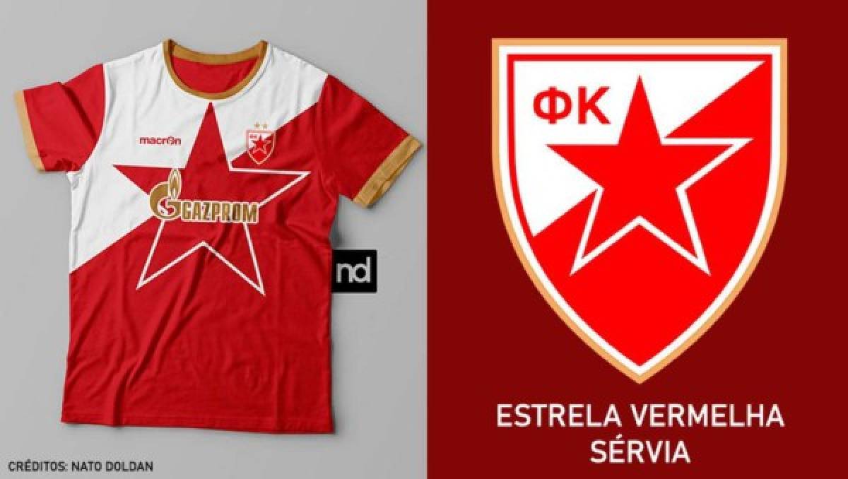 ¿Cómo serían? Las espectaculares camisas de fútbol inspiradas en el escudo del club