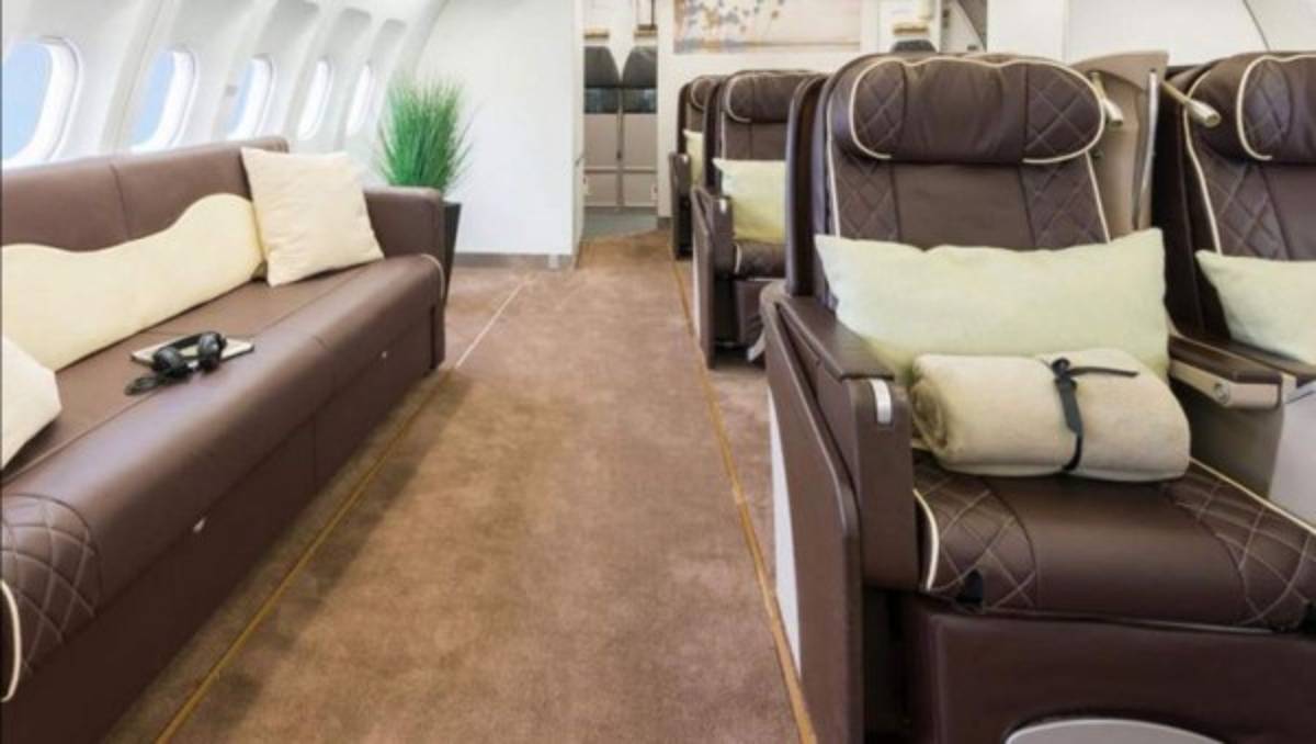 ¡Un chárter de lujo! El avión en que viajará Messi y Argentina rumbo al Mundial de Rusia