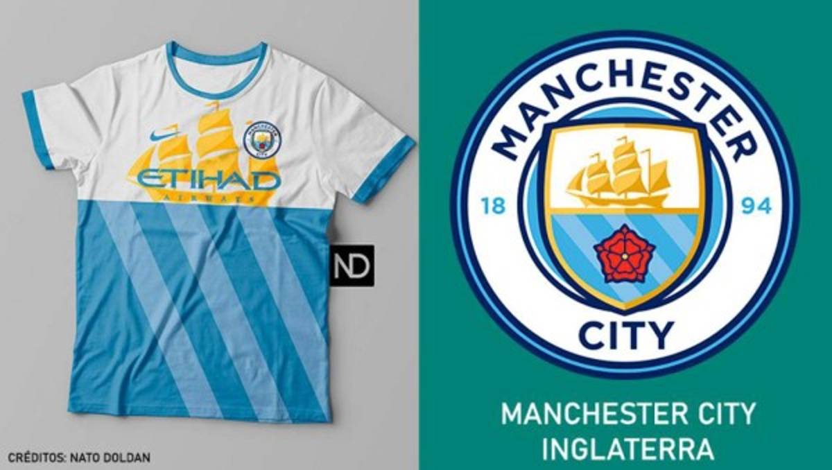 ¿Cómo serían? Las espectaculares camisas de fútbol inspiradas en el escudo del club