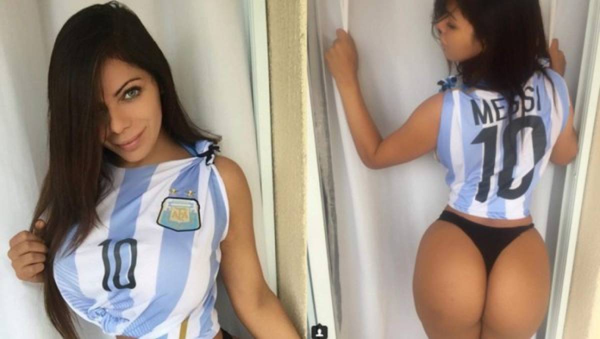 FOTOS: ¡Infartante bienvenida de la Miss BumBum a Messi en el Mundial de Rusia!