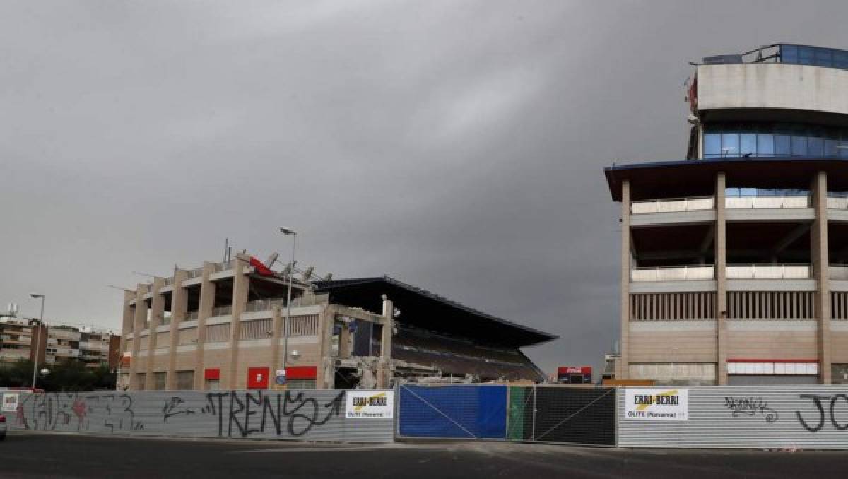 Nuevas y dolorosas fotos: Así avanza la demolición del estadio Vicente Calderón