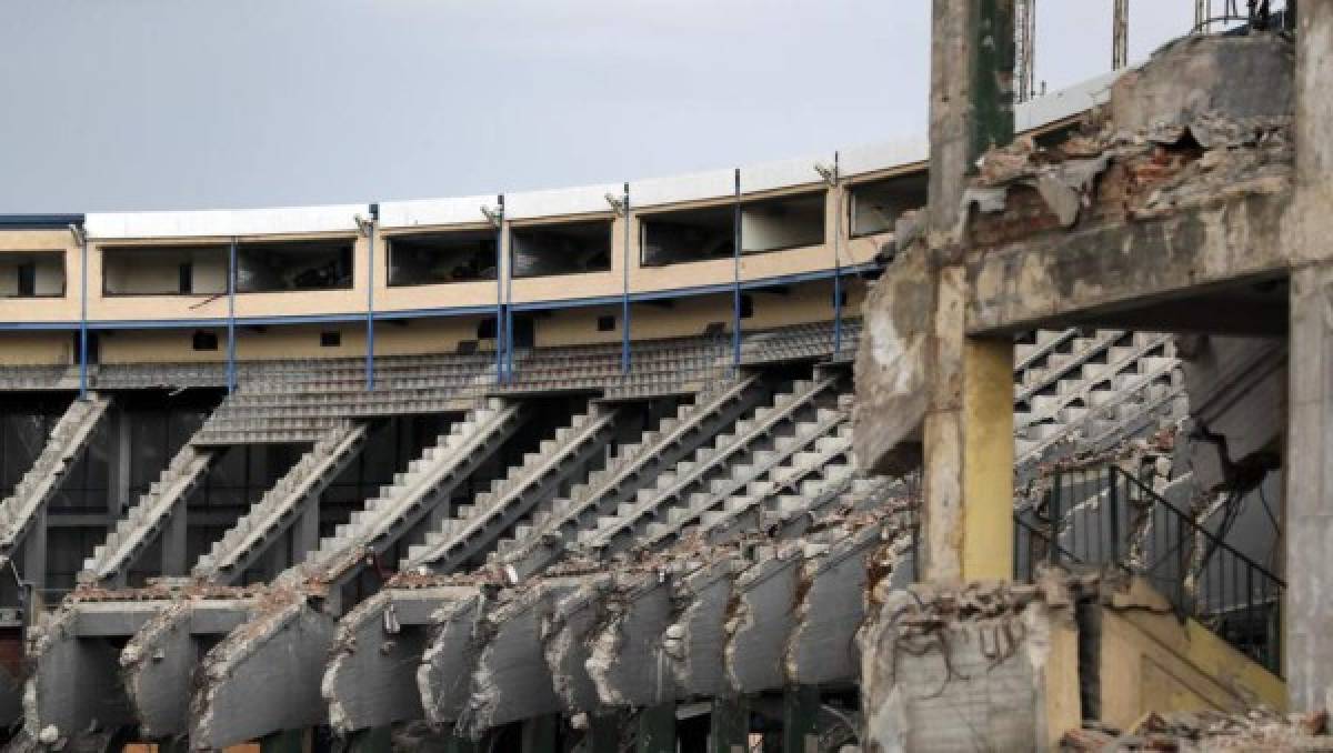 Nuevas y dolorosas fotos: Así avanza la demolición del estadio Vicente Calderón