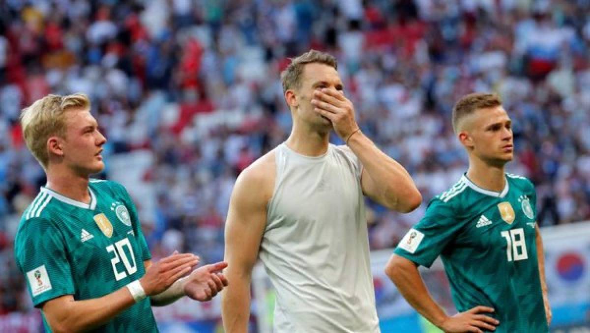 Alemania se suma a la maldición de los campeones del mundo
