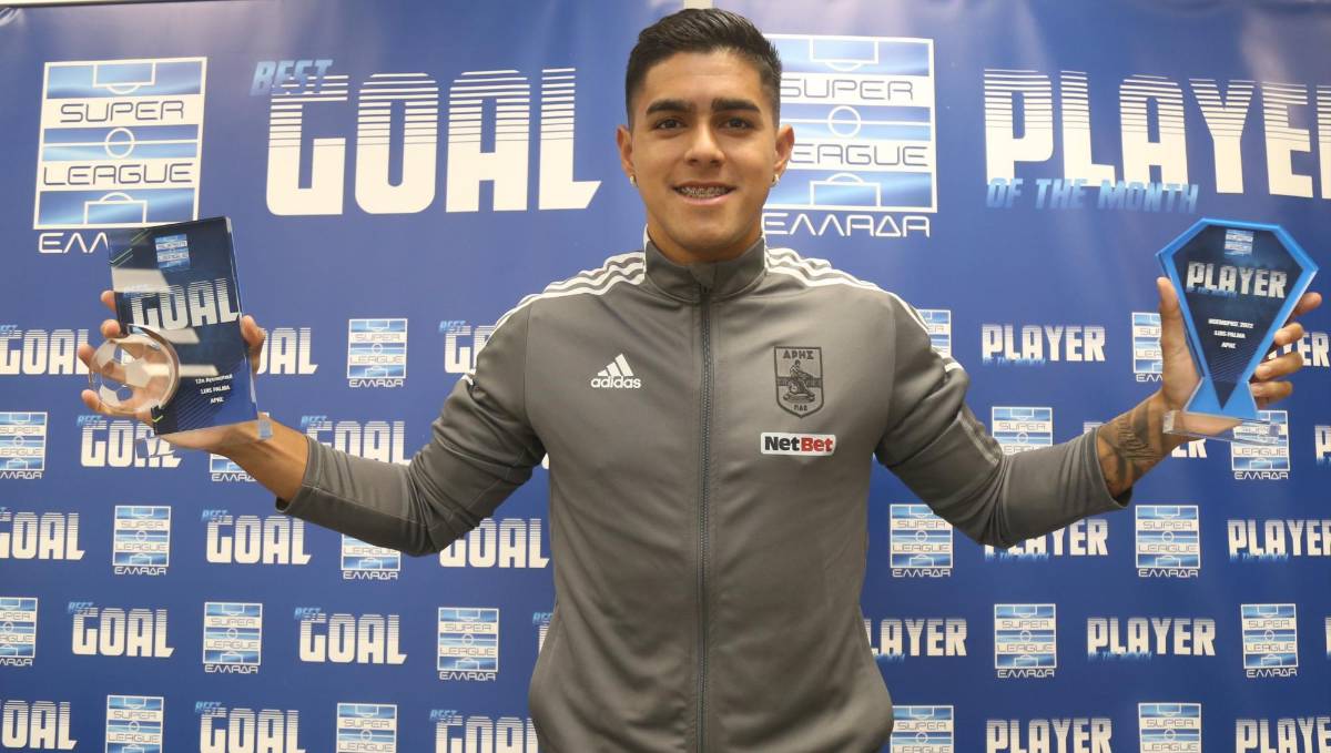 Los tres premios que ganó el hondureño Luis Palma que lo consagran en la Superliga de Grecia con el Aris Salónica