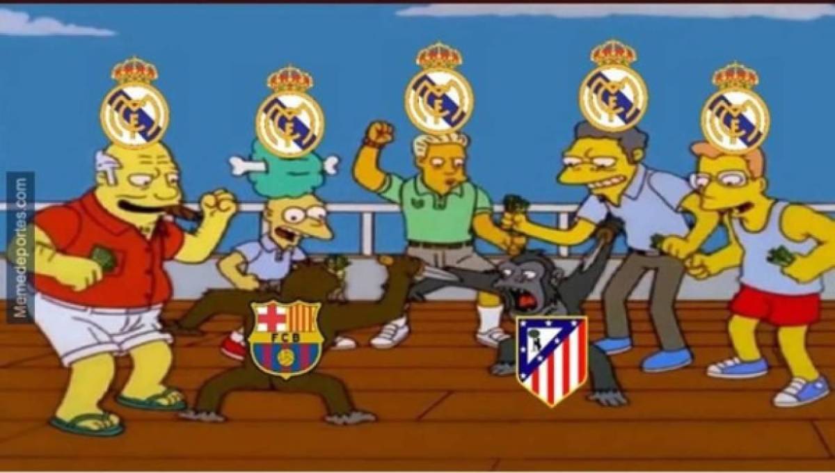 Los del Real Madrid lo disfrutan: los mejores memes que dejó la derrota del Barcelona ante Atlético de Madrid
