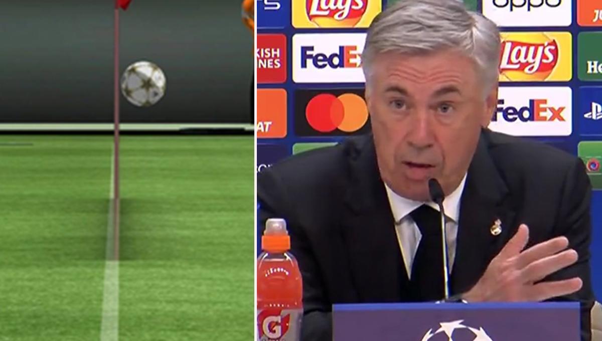 Ancelotti carga contra el arbitraje por el polémico gol del City: “Me mostró la amarilla y yo ni juego”