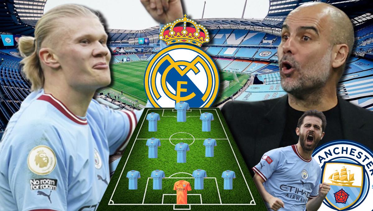 Guardiola confirma una baja: la alineación del Manchester City para acabar con el Real Madrid en Champions y estar en la final