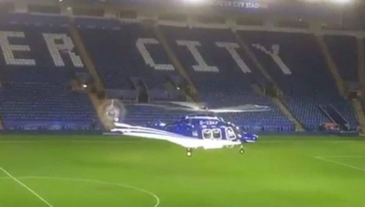En fotos: Así quedó el helicóptero del presidente del Leicester tras el accidente
