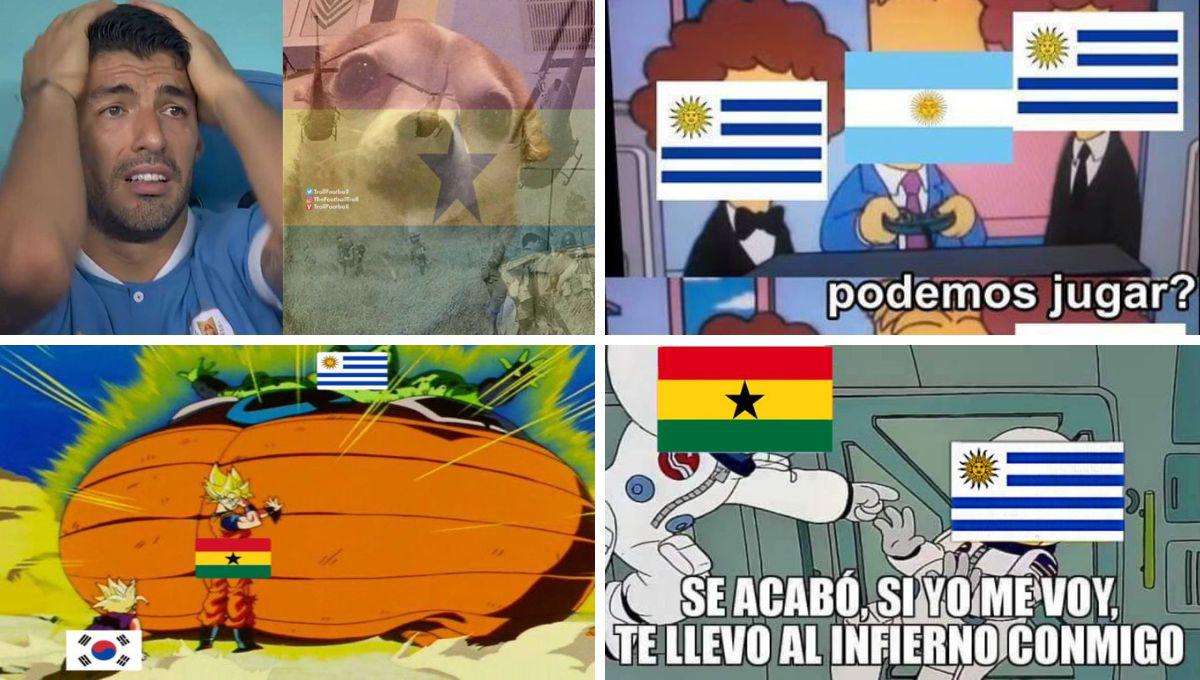 Les llegó el karma: La ola de memes contra Uruguay por quedar eliminada del Mundial de Qatar 2022