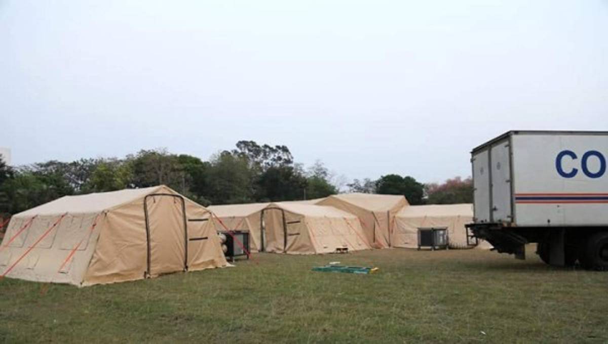 Insólito: Hospital móvil en Villanueva no funciona por falta de servicios básicos