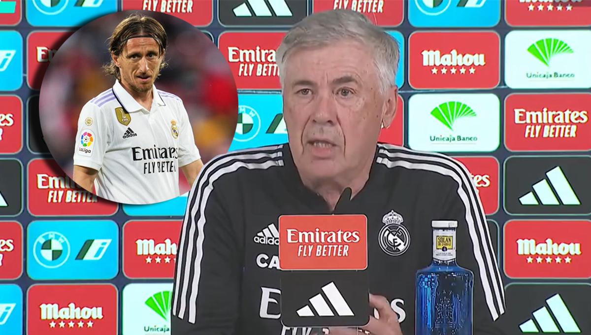 Ancelotti confirma dura noticia para el Real Madrid: “Estamos dolidos por lo de Modric”