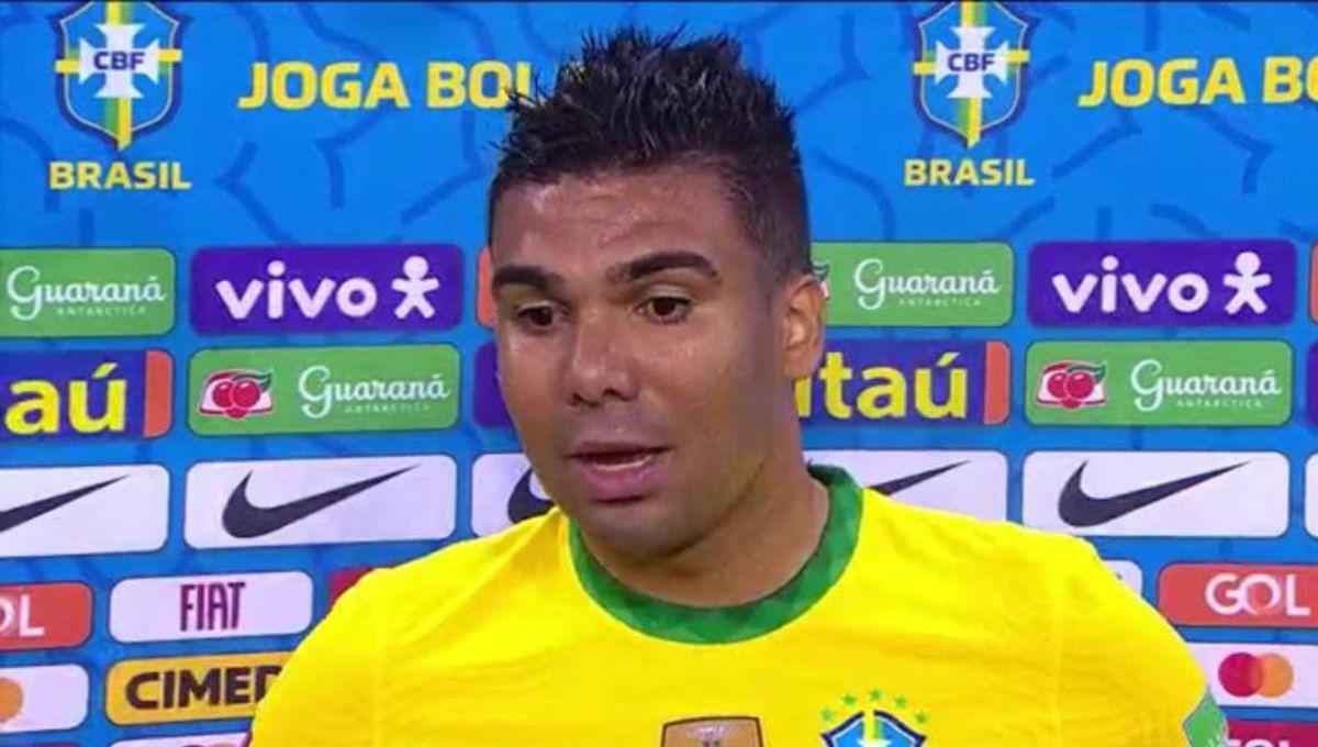 Casemiro salió a dar la cara: En brasileño brindó declaraciones de la eliminación de Brasil ante Croacia en el Mundial de Qatar