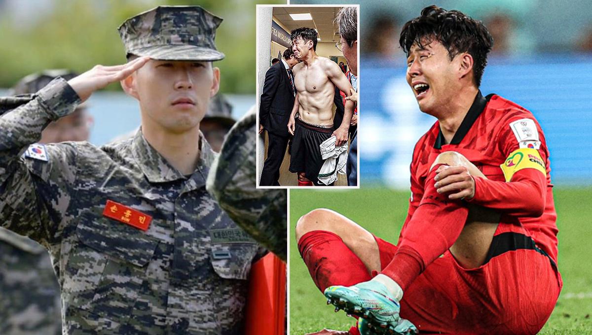 Heung-min Son hizo servicio militar solo por tres semanas tras ganar los Juegos Asiáticos en 2018.