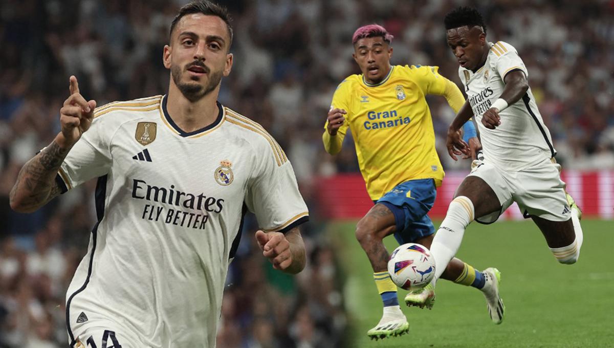 Brahim y Joselu firman el triunfo del Real Madrid ante Las Palmas en el regreso de Vinicius