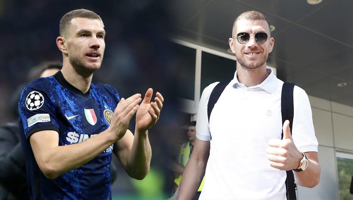 Edin Dzeko se marcha del Inter y ya fue presentado por su nuevo equipo a sus 37 años