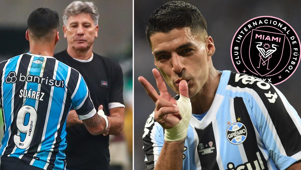 ¿Luis Suárez al Inter Miami? Así responde el técnico del Gremio en conferencia: “Todo lo que se dice es cierto”