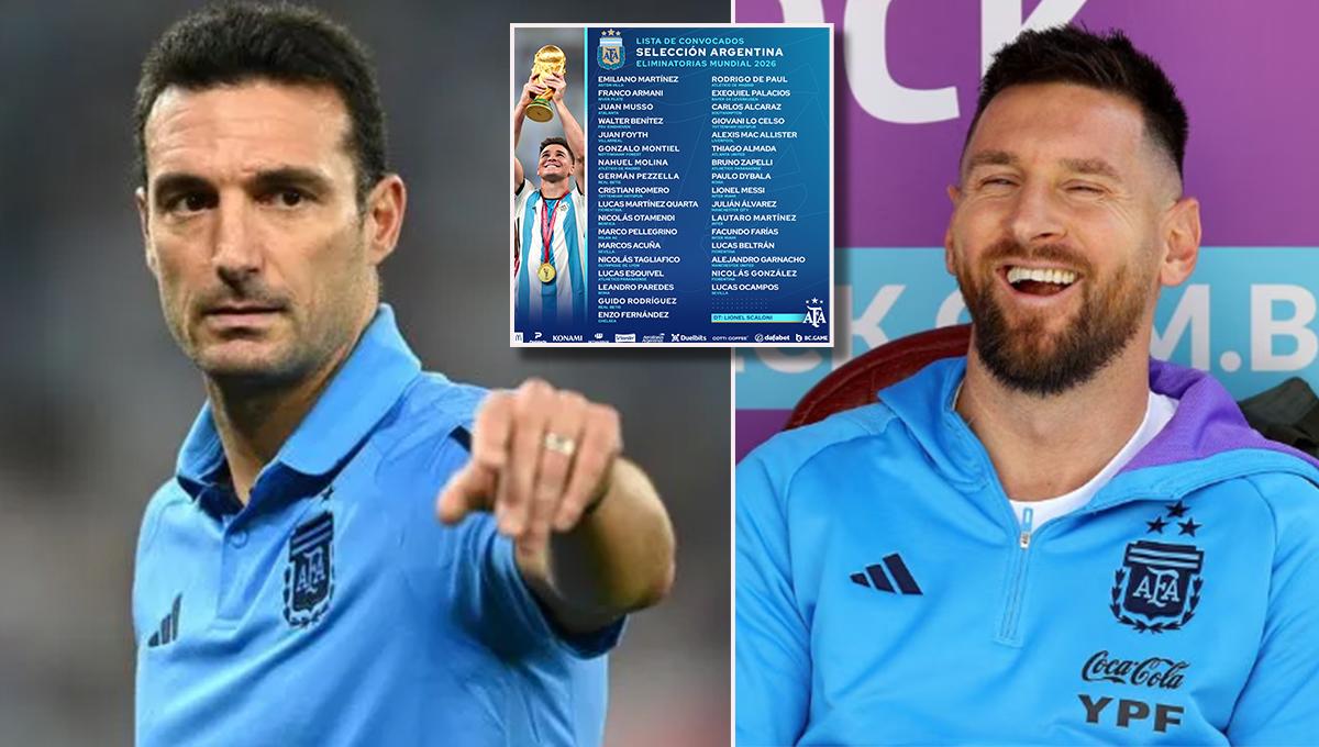 Scaloni dio la sorpresa: convocatoria de Argentina para la doble jornada de eliminatorias sudamericanas