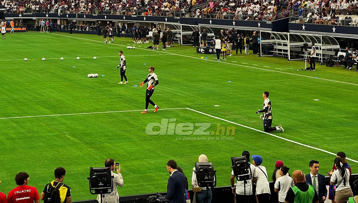Courtois jugará su primer partido de la pretemporada en USA con el Madrid.