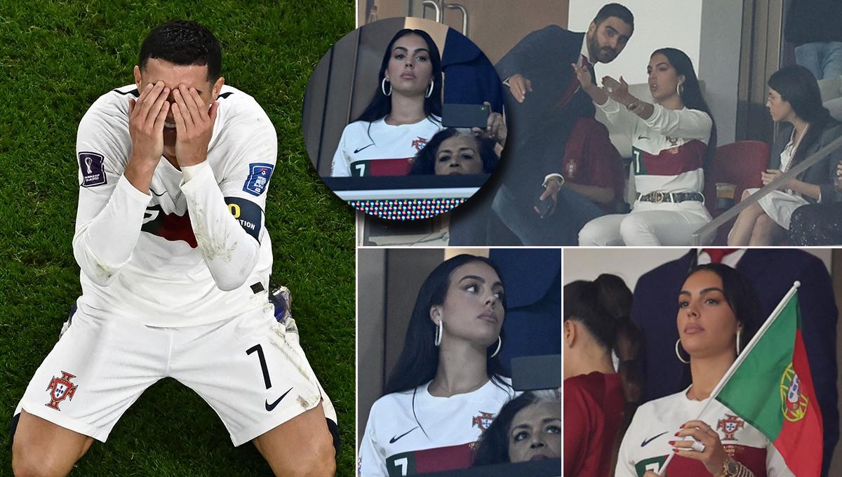 ¿Molesta? Así vivió Georgina Rodríguez la eliminación de Portugal en el Mundial y desató la polémica por Cristiano