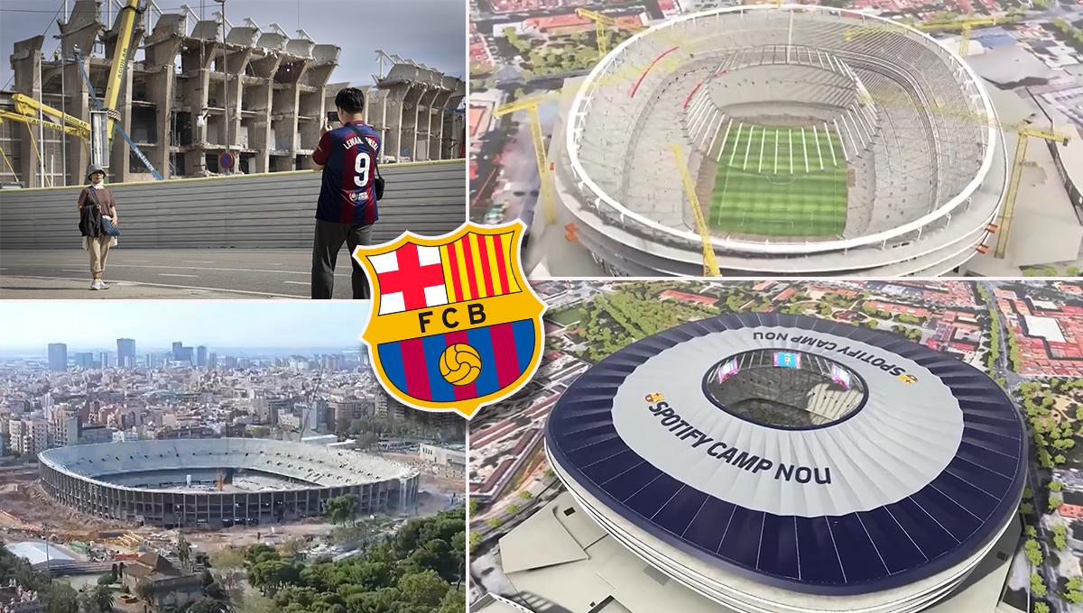 ¿Mejor que el Bernabéu? El Barcelona muestra cómo va a quedar el nuevo Camp Nou y cuándo estaría finalizado