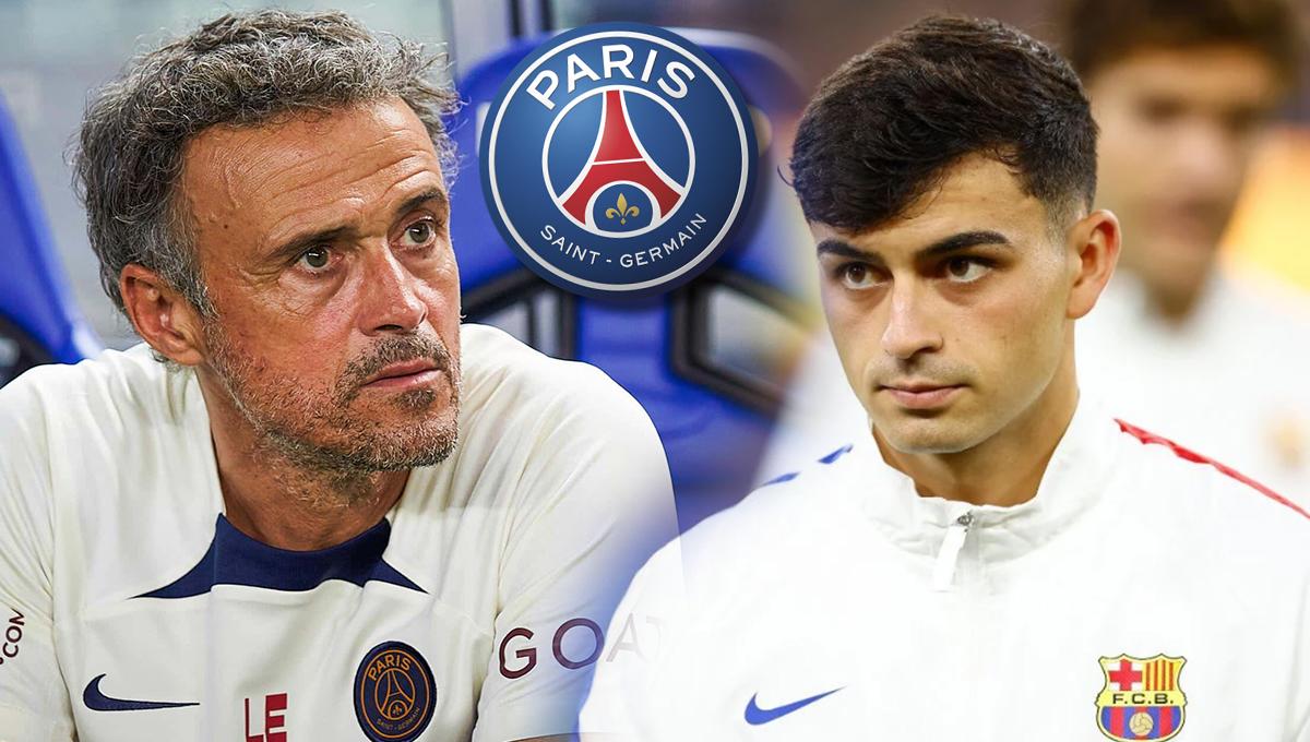 Luis Enrique contacta a Pedri: la oferta del PSG al Barcelona por el traspaso de su joven promesa