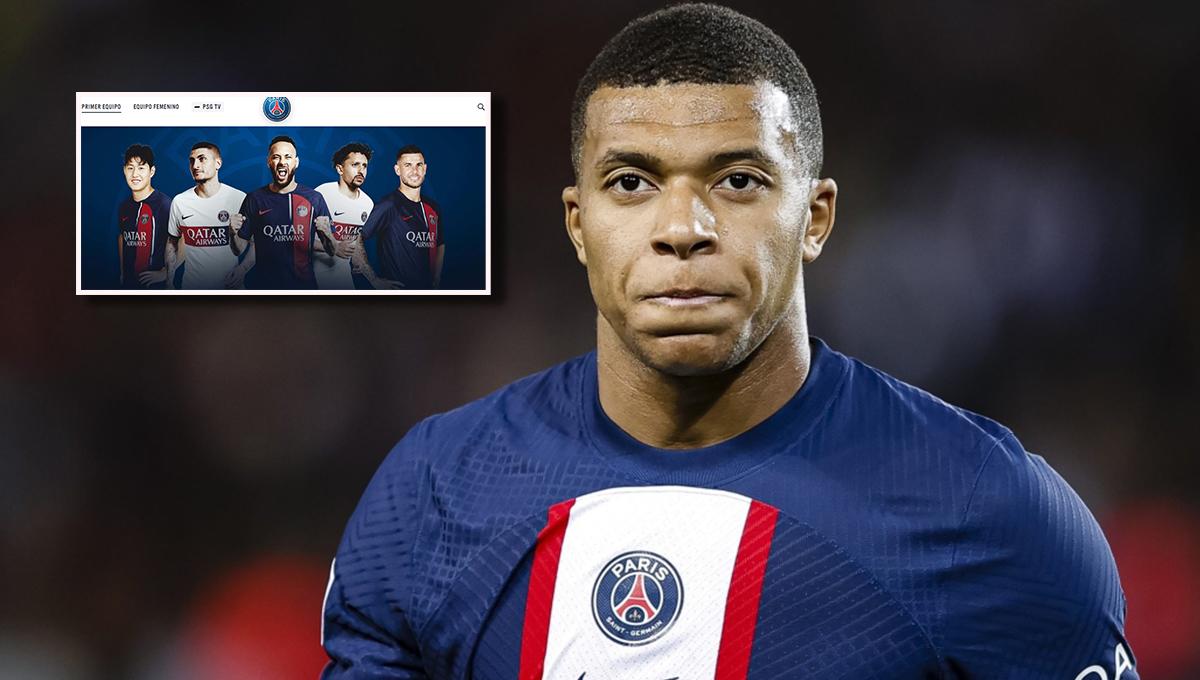 PSG fulmina a Mbappé: la amenaza que recibió del club y ya no aparece en su página web