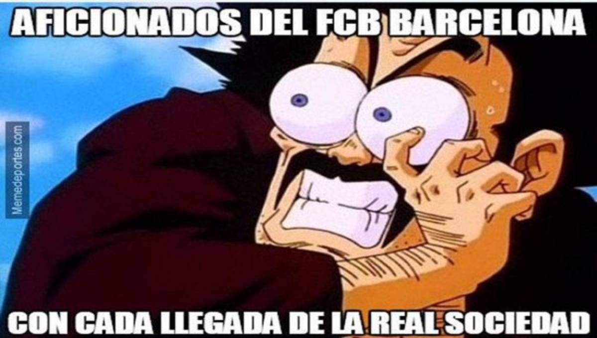 Barcelona empata con la Real Sociedad y no se salva de los memes previo al clásico
