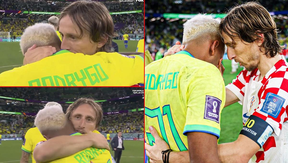 Es su ‘hijo’ en el Real Madrid y lo echó del Mundial: Modric revela qué le dijo a Rodrygo tras eliminarlo de la Copa del Mundo