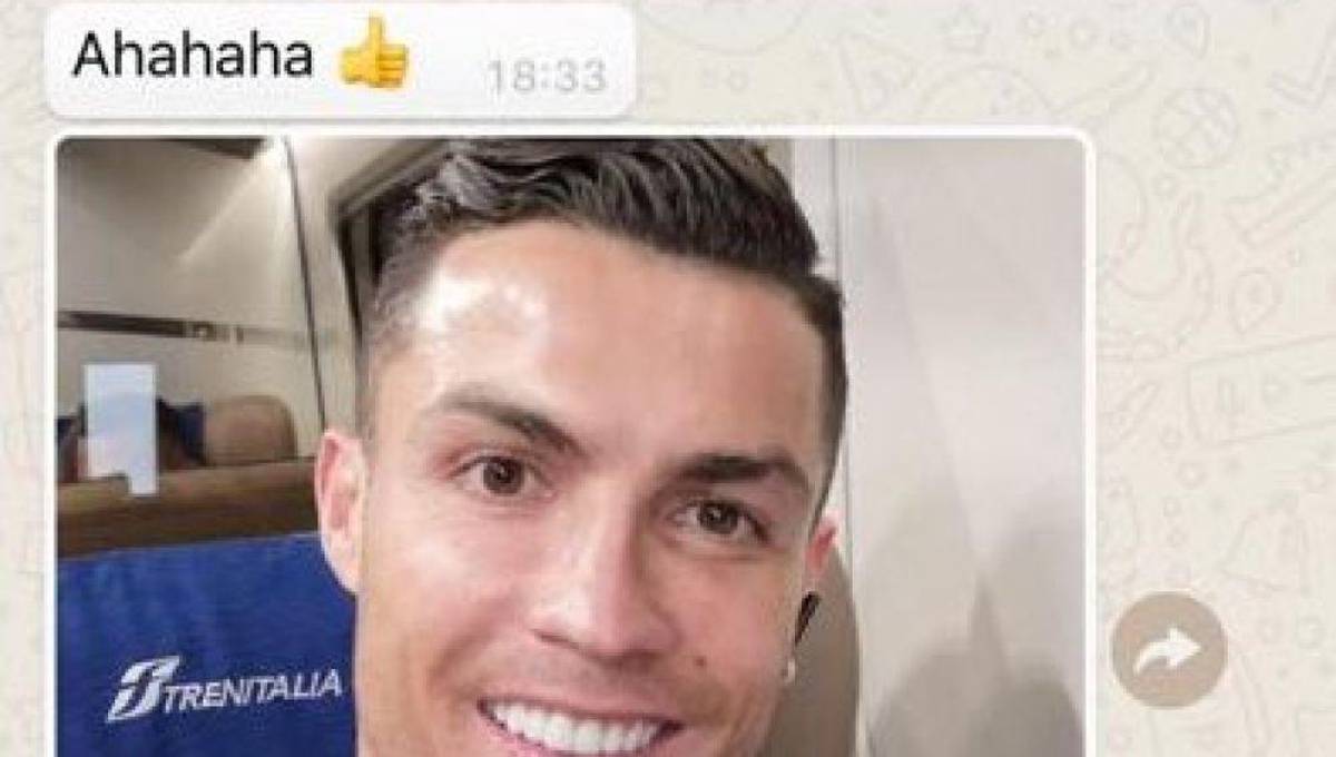 Revelan cómo es el comportamiento de Cristiano Ronaldo en el grupo de WhatsApp del Manchester United