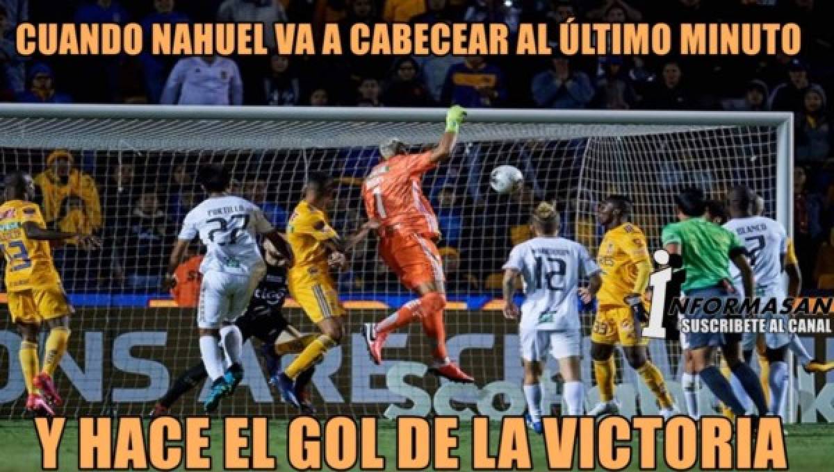 América, Tigres y Nahuel Guzmán, víctimas favoritas de los memes en la Concachampions