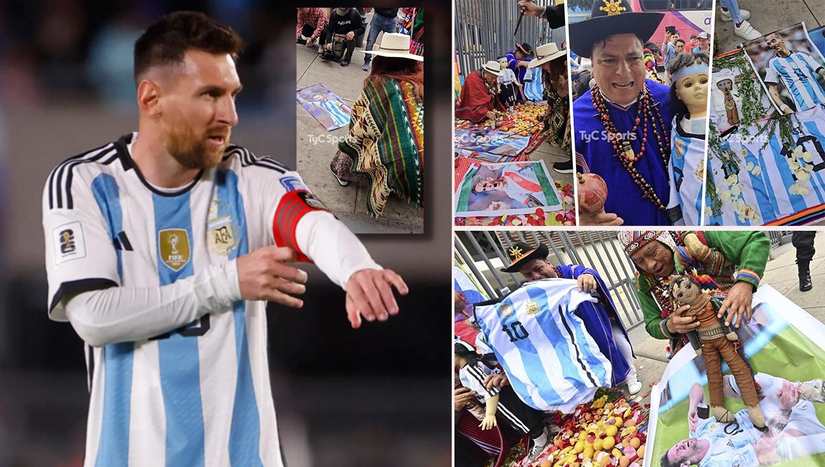 Muñecos, alfileres y hasta espadas de acero: la brujería que hacen en Perú para frenar esta noche a Messi