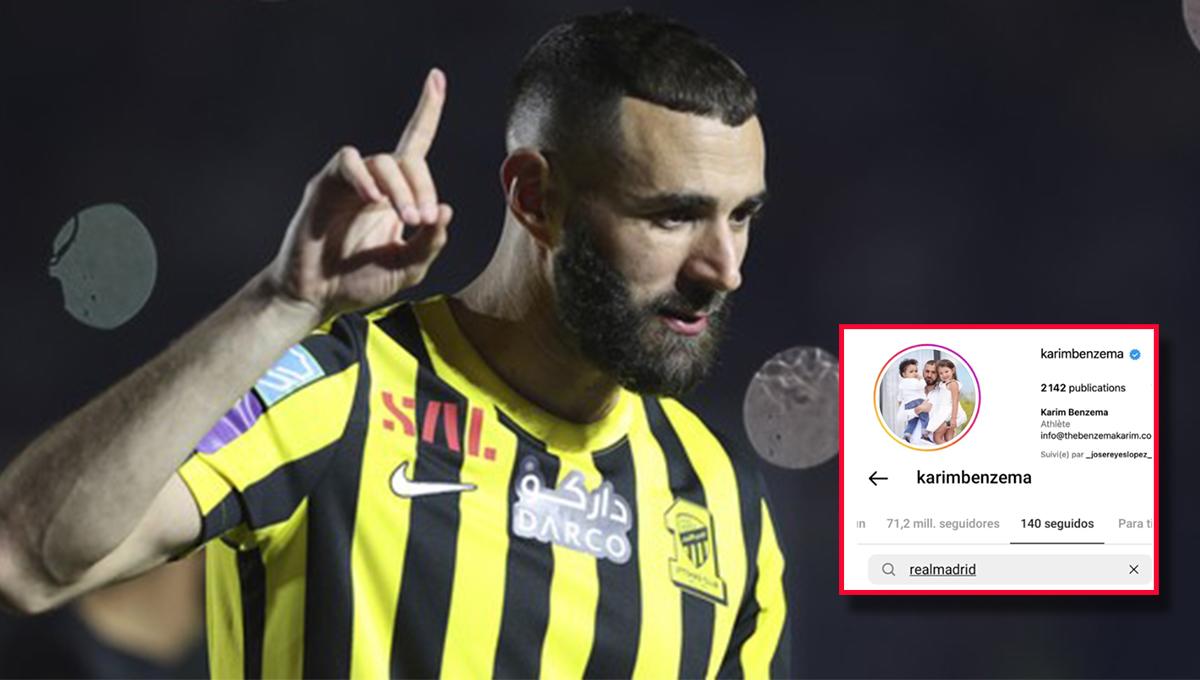 Benzema les dio unfollow: el motivo por el que dejó de seguir al Real Madrid en redes sociales