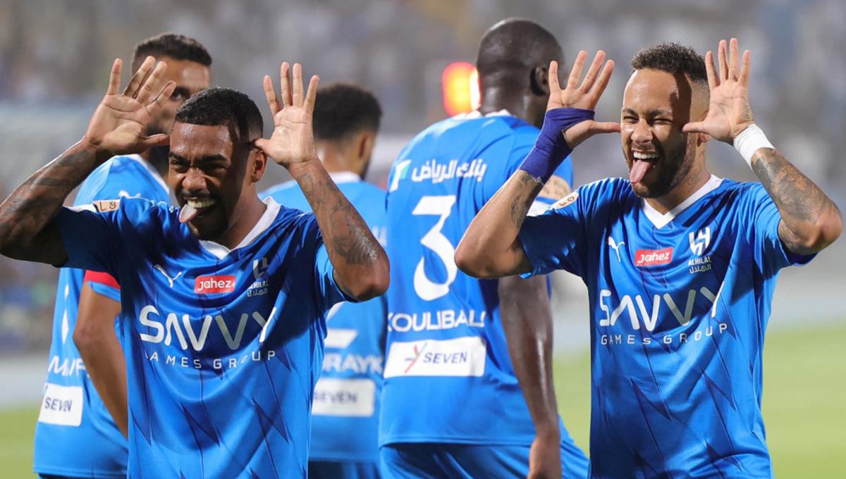 ¡Se divirtió! Neymar debuta y brilla en la paliza del Al Hilal para liderar la liga de Arabia Saudita
