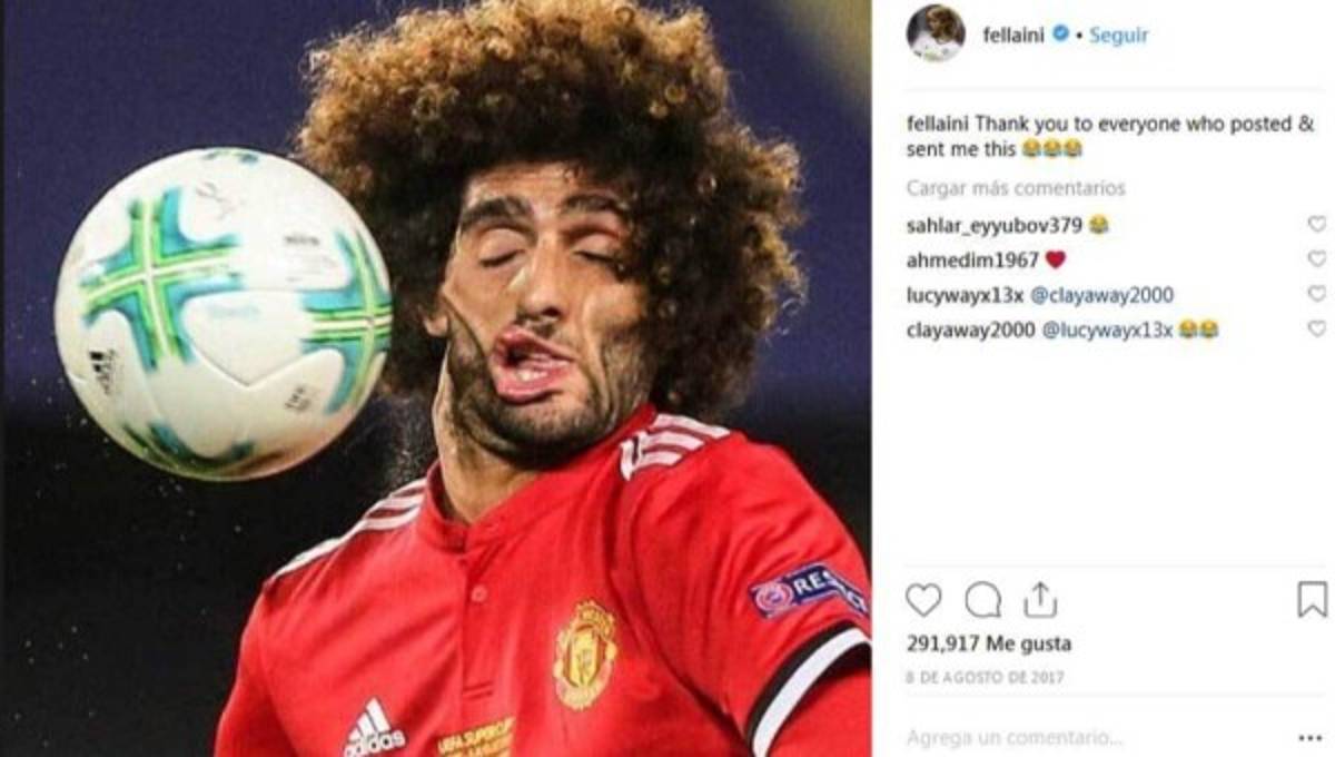 ¡Revolucionario! Todos los 'looks' de Marouane Fellaini en su carrera