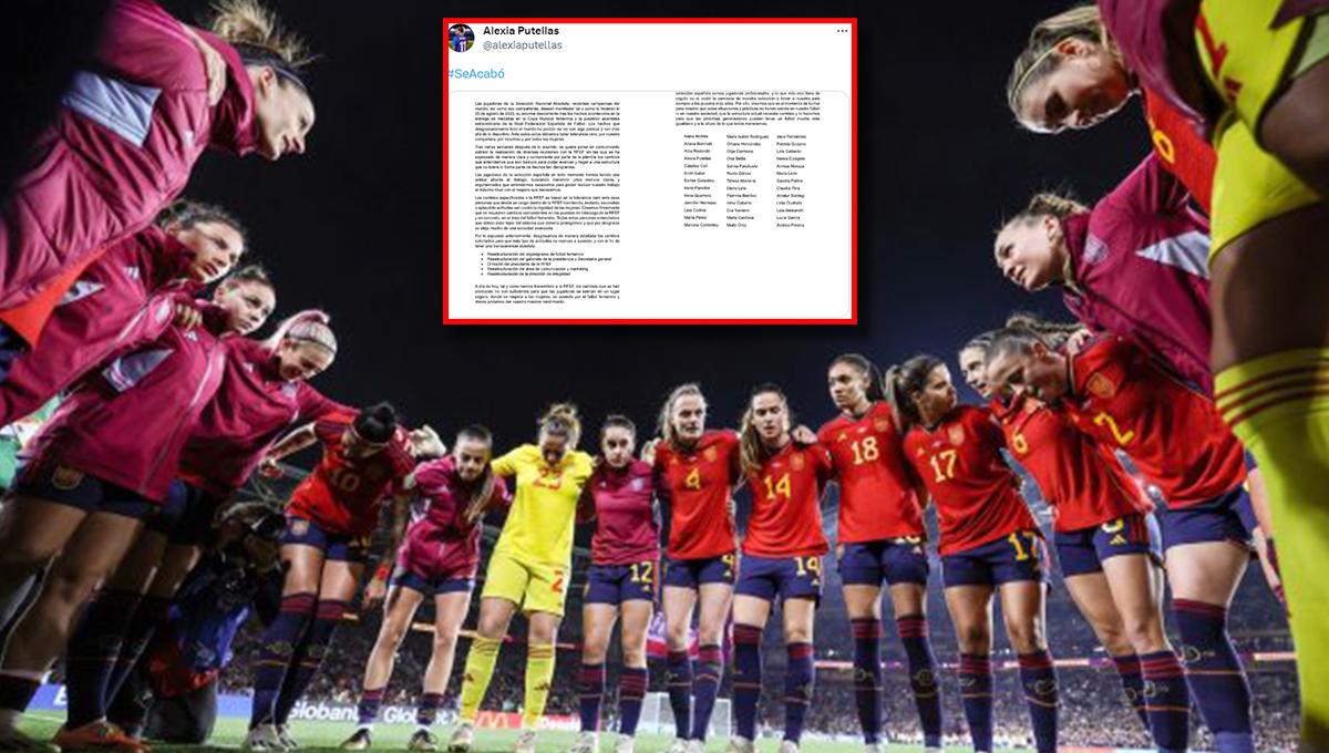 Futbolistas españolas renuncian a la selección y los cambios que exigen para volver: “Se acabó”