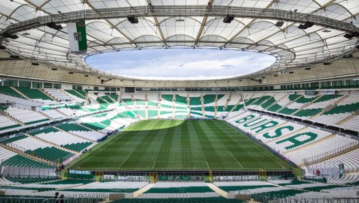 ¡INCREÍBLE! El imponente estadio turco que tiene forma de cocodrilo