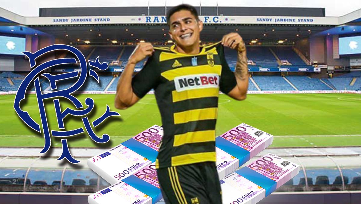 ¿Se marcha del Aris? La oferta millonaria que prepara el Rangers de Escocia por el fichaje del hondureño Luis Palma