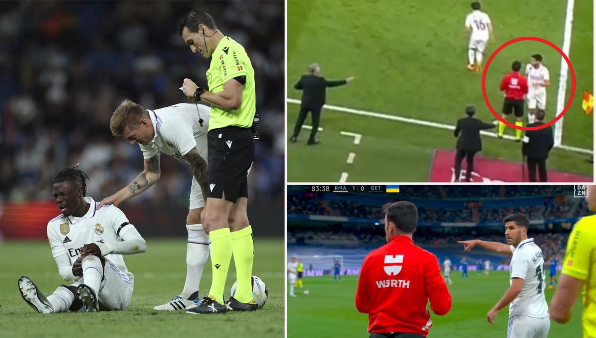 ¿Alineación indebida del Real Madrid? La polémica en el último cambio: Asensio nunca salió del campo y al final fue Camavinga