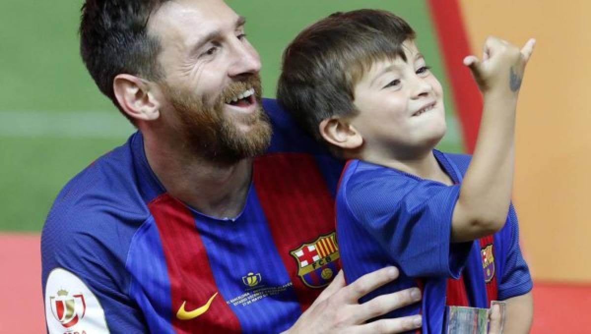 Neymar, Mbappé y hasta Cristiano Ronaldo: Los impensados ídolos de los hijos de Lionel Messi